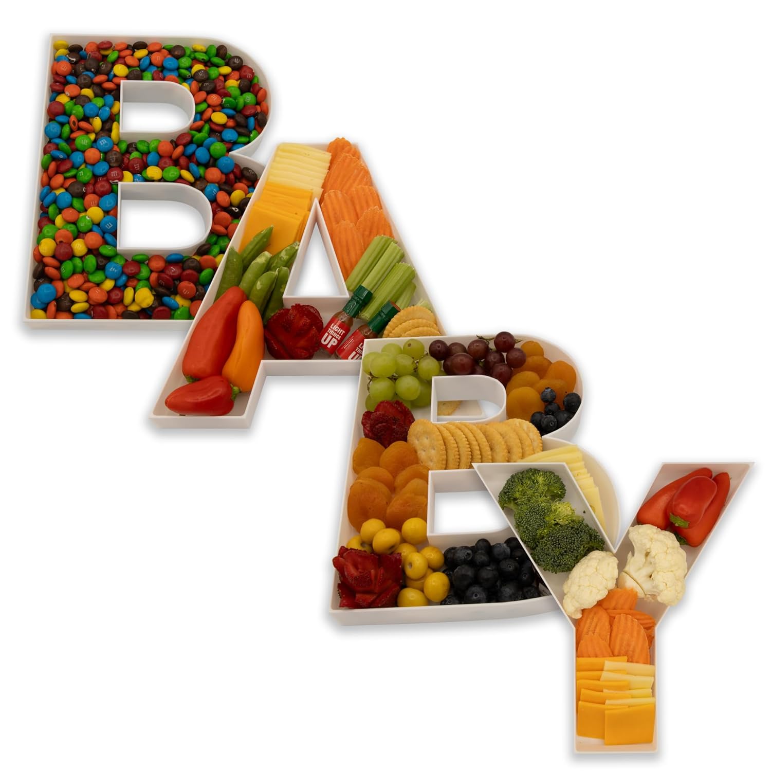 Food Box Baby - Food Fillable Letters Shaped Sweets Flower