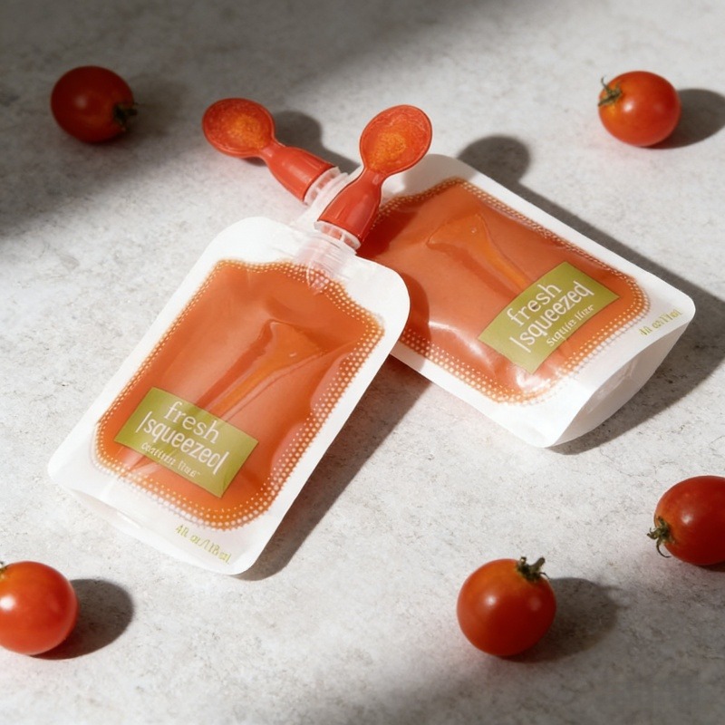 Baby Food Category - 50Pcs Baby Food Storage Bag Make