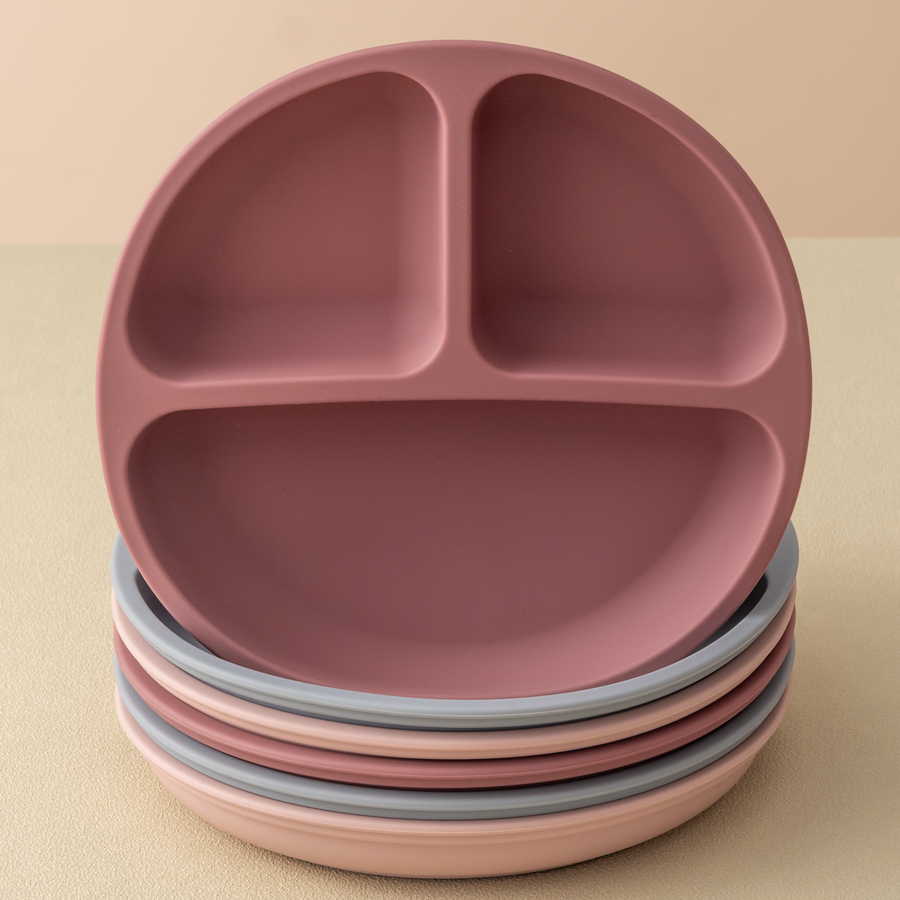 Baby Food Diary - 1PCS Baby Sucker Silicone Dining Plate