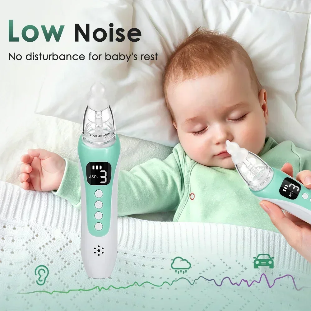 Baby Food Category - Baby Nasal Aspirator Electric, 3 Suction