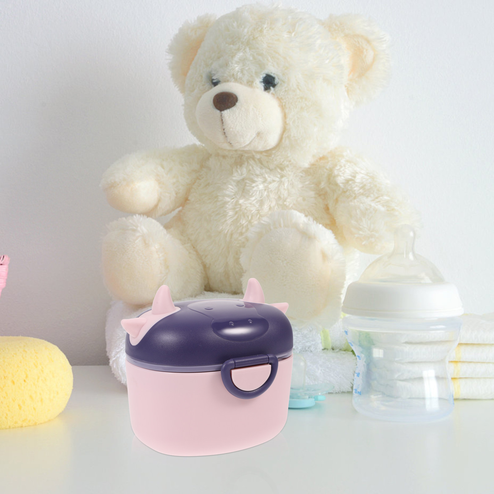 Food Box Baby - Milk Powder Storage Container Portable Double