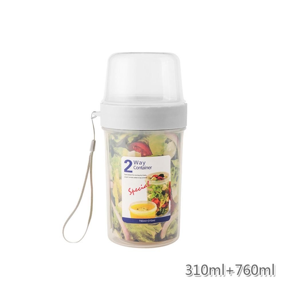 Baby Food Jars - Double Layer Leakproof Food Case Portable