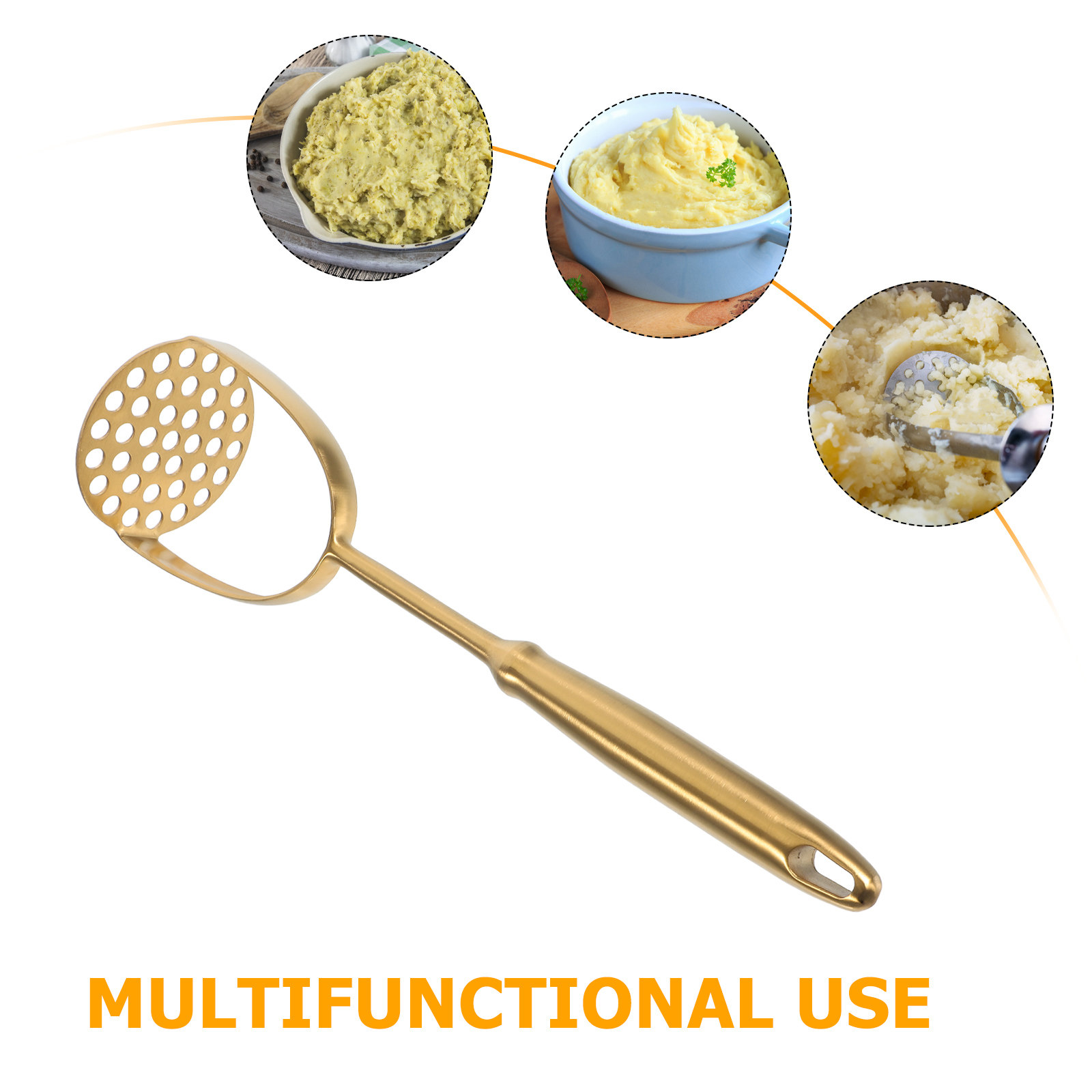 Stainless Steel Potato Masher  - Baby Food With Sweet Potato ulasan dan harga