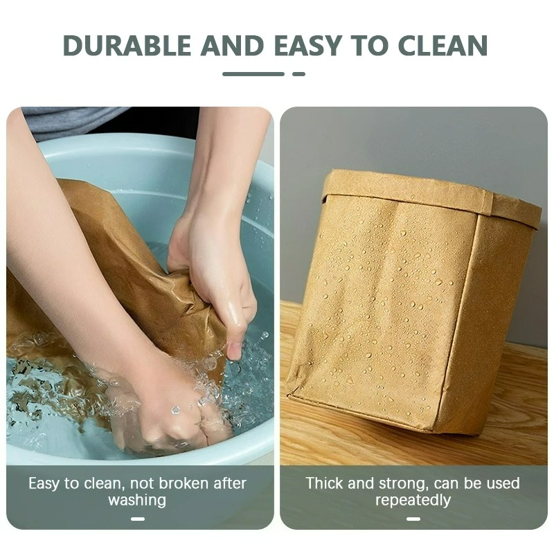 Kraft Paper Bag Washable Paper - Food Pouch Reusable ulasan dan harga