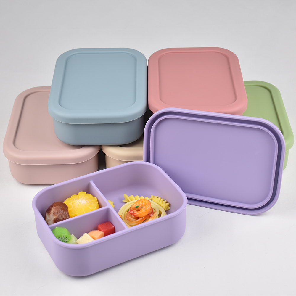 3-Compartment Food Grade Silic - Baby Food Category ulasan dan harga