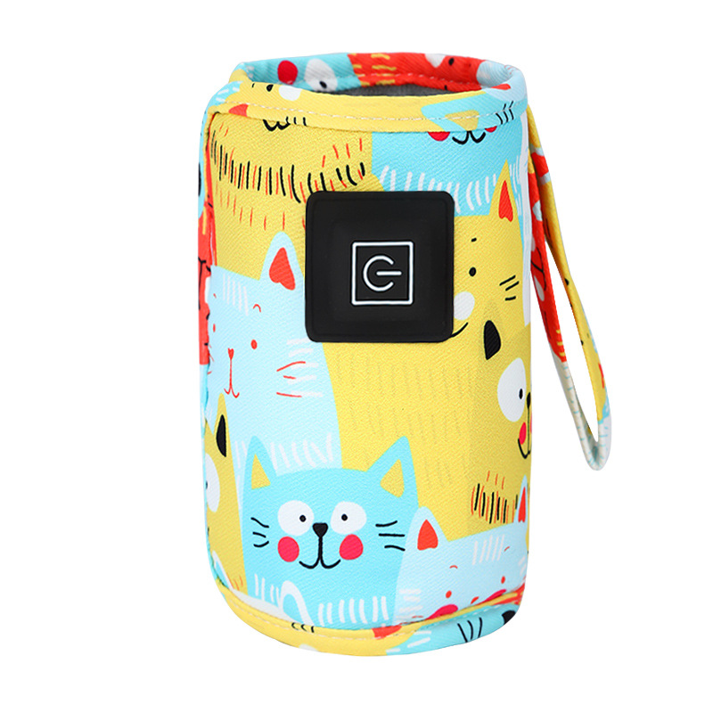 Cartoon Milk Warmer Cover Thre - Baby Food Warmer Portable ulasan dan harga