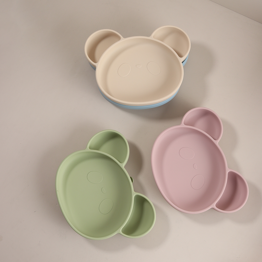 Panda Shaped Baby Feeding Plat - Baby Food Diary ulasan dan harga