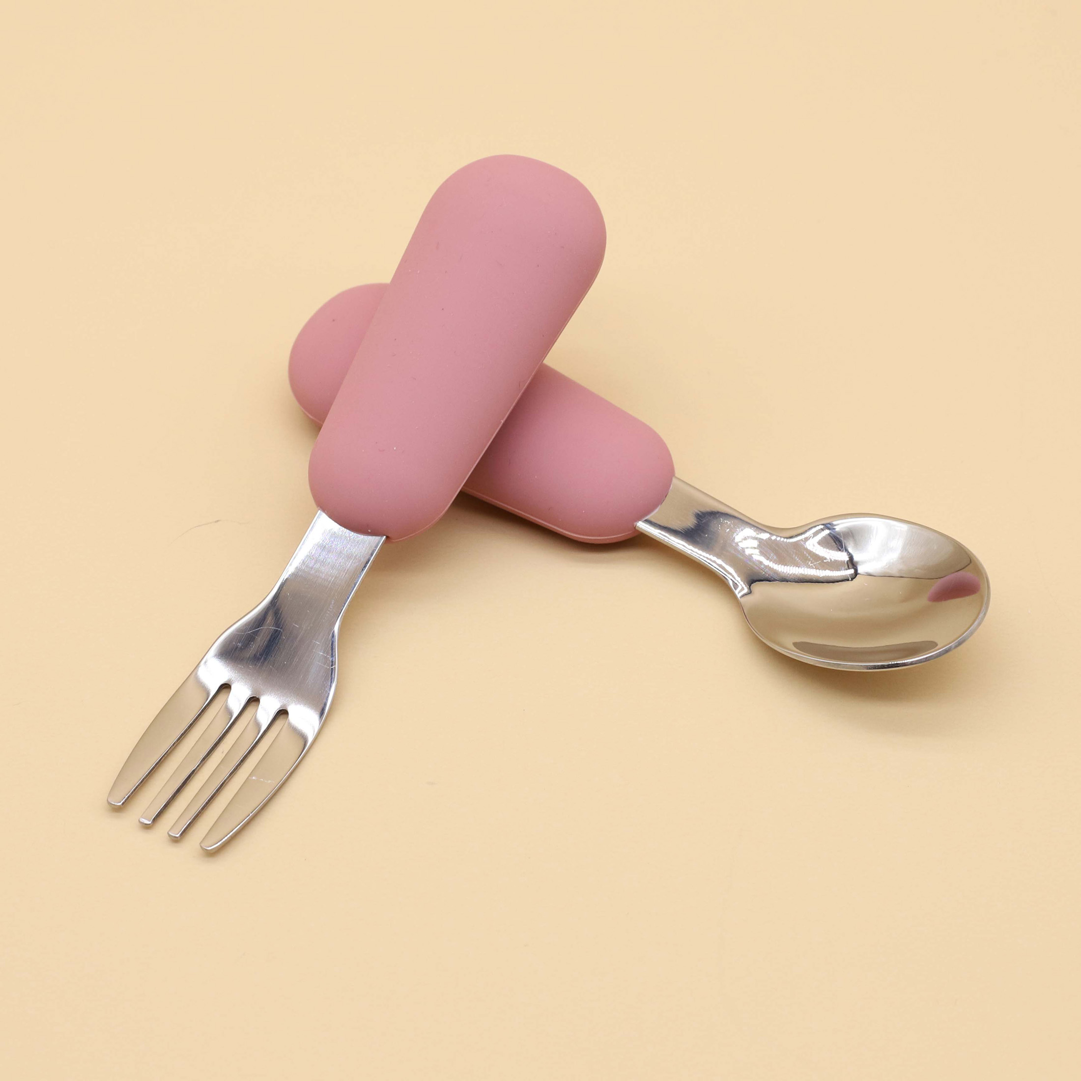 Silicone stainless steel spoon - Baby Food Category ulasan dan harga