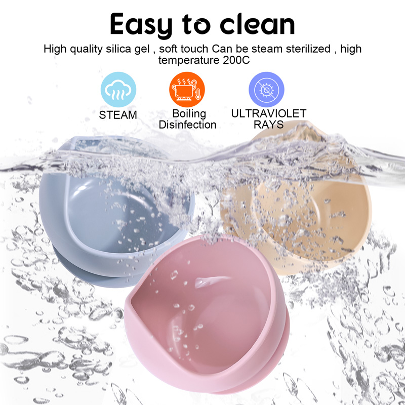 2PC Silicone Sucker Bowl Feedi - Baby Food Diary ulasan dan harga