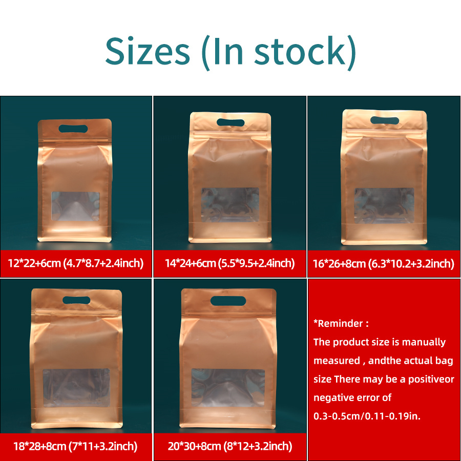Reusable golden octagonal plas - Food Pouch Reusable ulasan dan harga