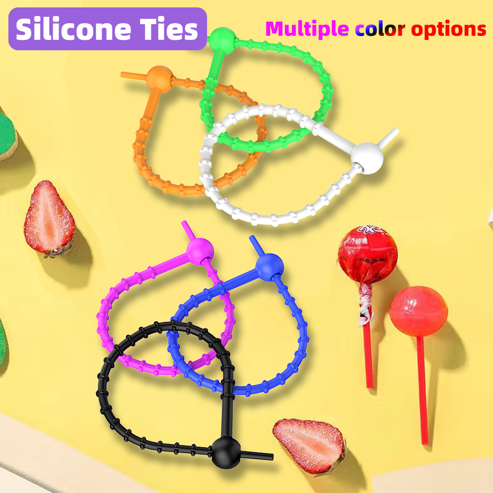 Silicone Reusable Cable Wire O - Food Pouch Reusable ulasan dan harga