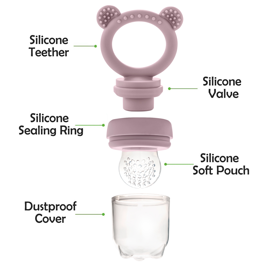 Baby Pacifier Fruit Feeder Wit - Baby Food For 6 Months ulasan dan harga