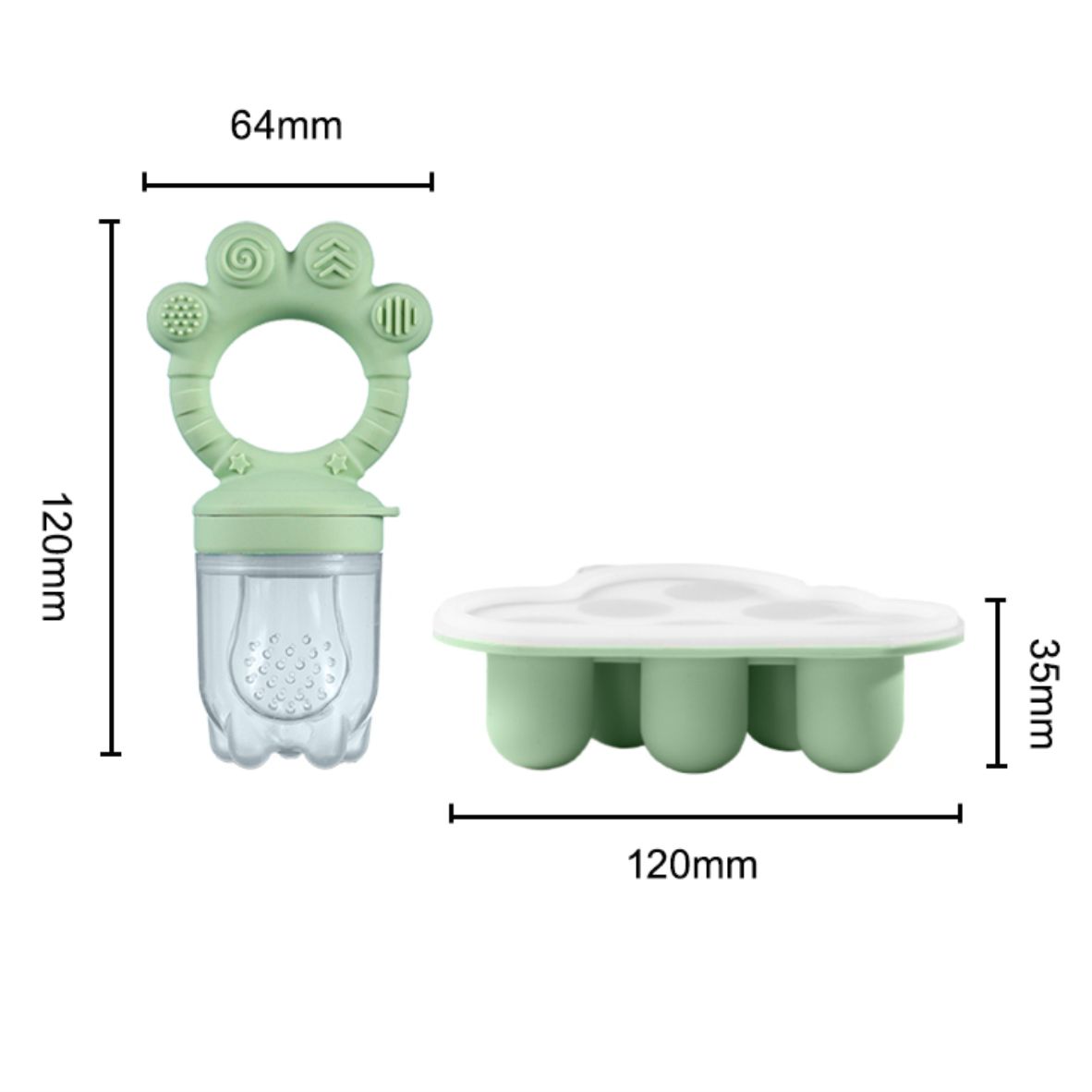 Baby Fruit Food Feeder & Freez - Baby 1 Year Food ulasan dan harga