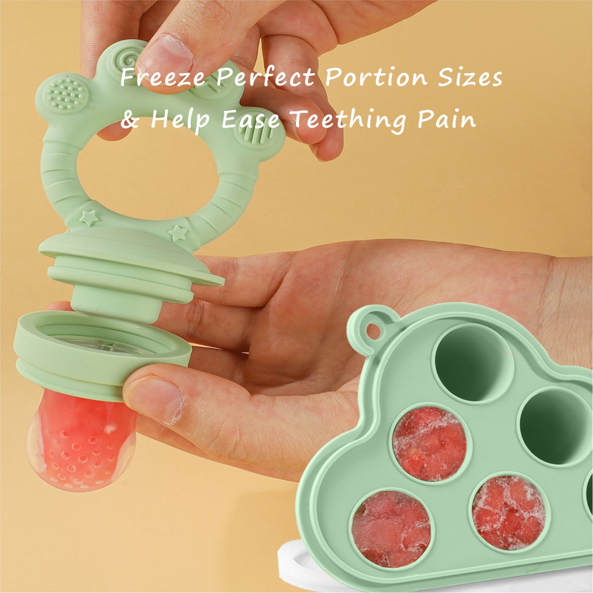 Baby Fruit Food Feeder & Freez - Baby 1 Year Food ulasan dan harga