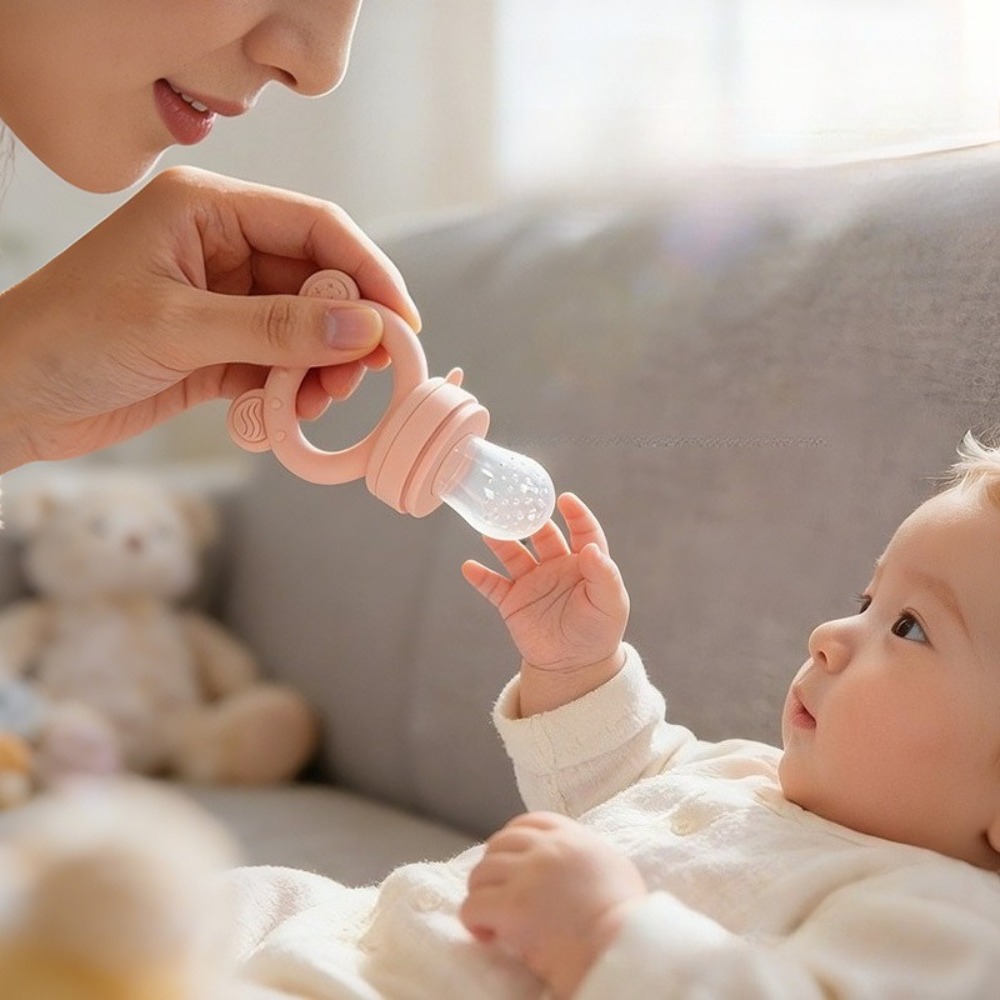 Baby Fruit Feeder Vegetable Te - Baby Food For 6 Months ulasan dan harga