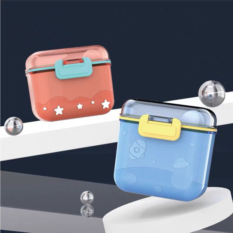 Cartoon Rocket Milk Powder Box - Baby Food Jars ulasan dan harga
