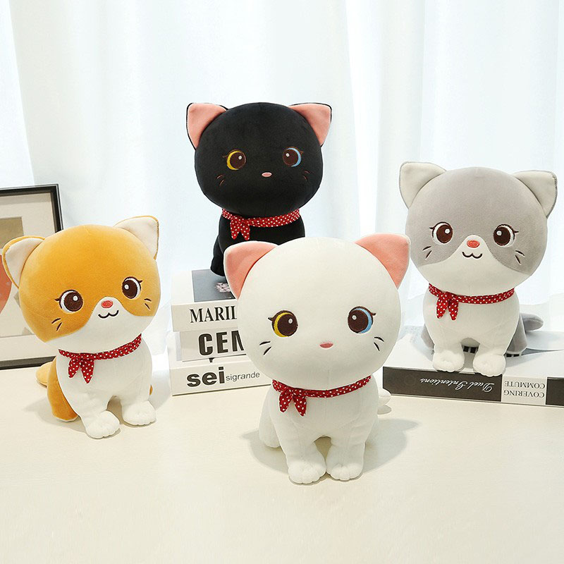 24cm Cute Soft Cat Plush Pillo - Baby Food Jars ulasan dan harga
