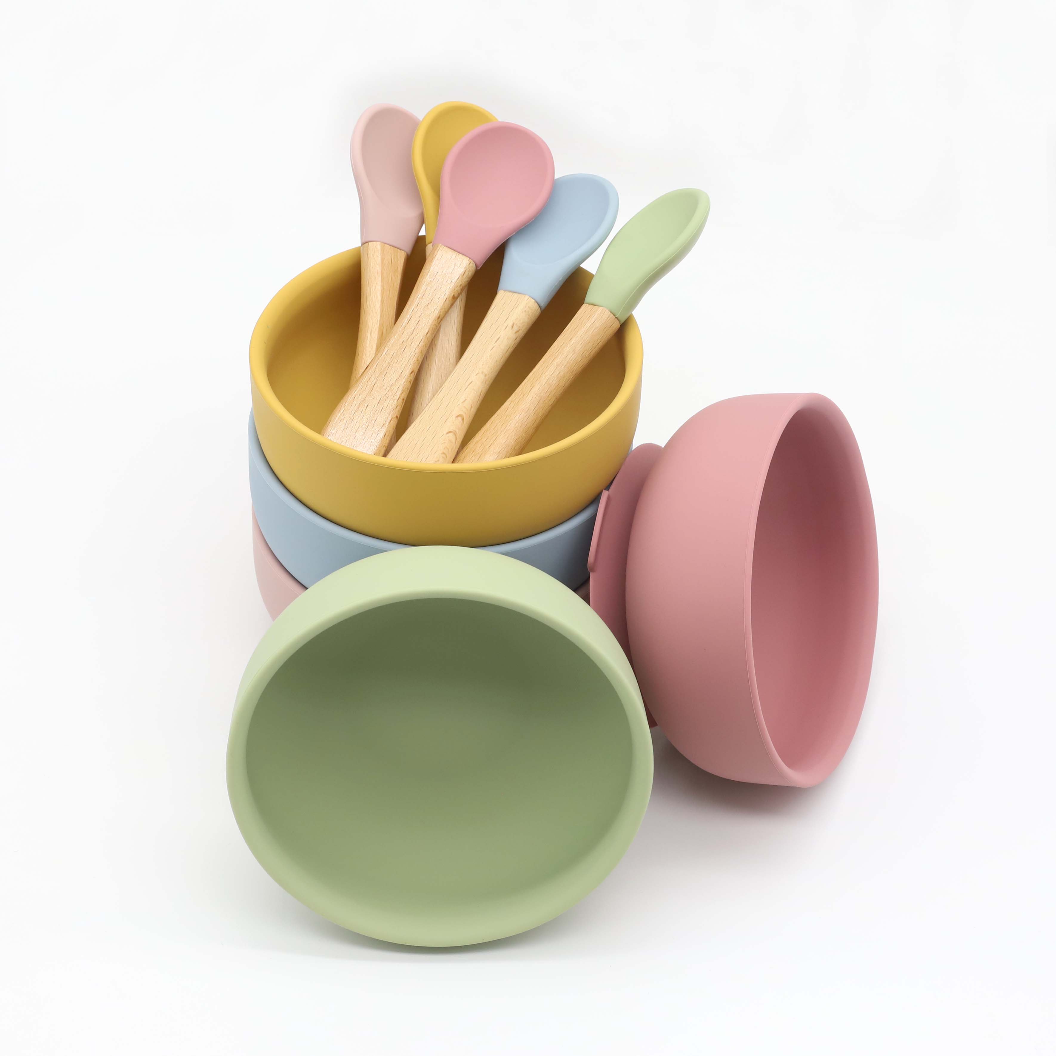 Silicone bowl with suction cup - Baby Food Diary ulasan dan harga