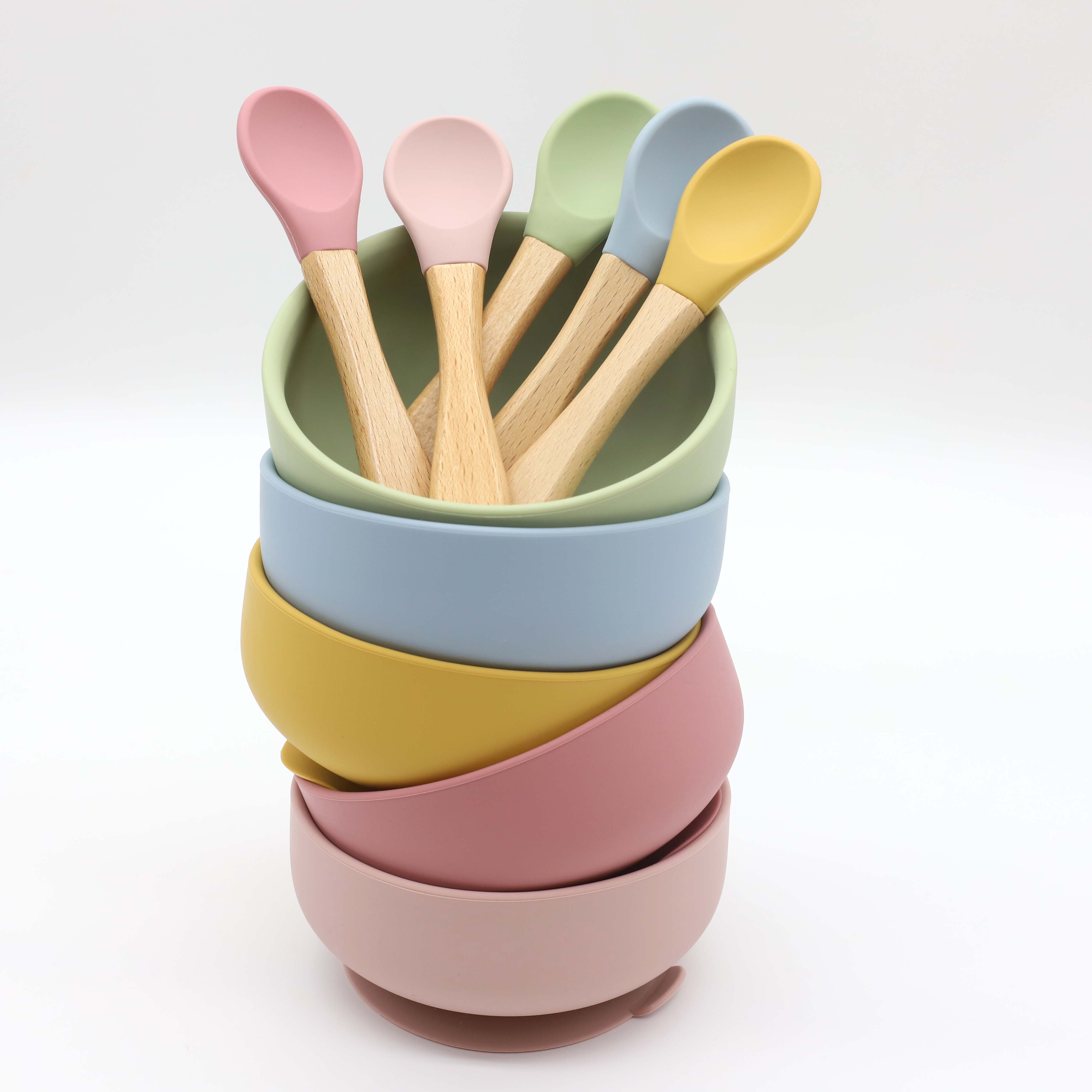 Silicone bowl with suction cup - Baby Food Diary ulasan dan harga