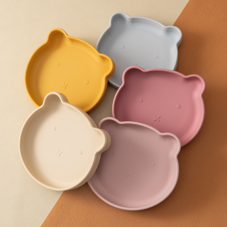 1Pcs Safe Silicone Dining Plat - Baby Food Diary ulasan dan harga