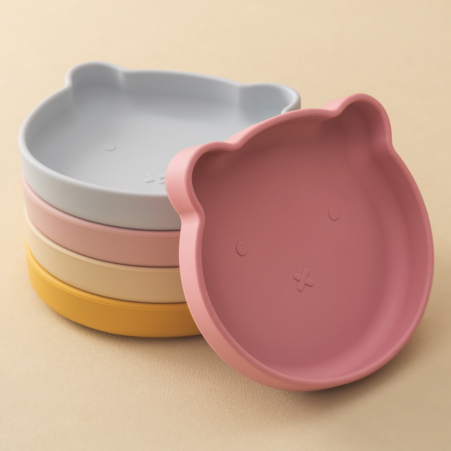 1Pcs Safe Silicone Dining Plat - Baby Food Diary ulasan dan harga