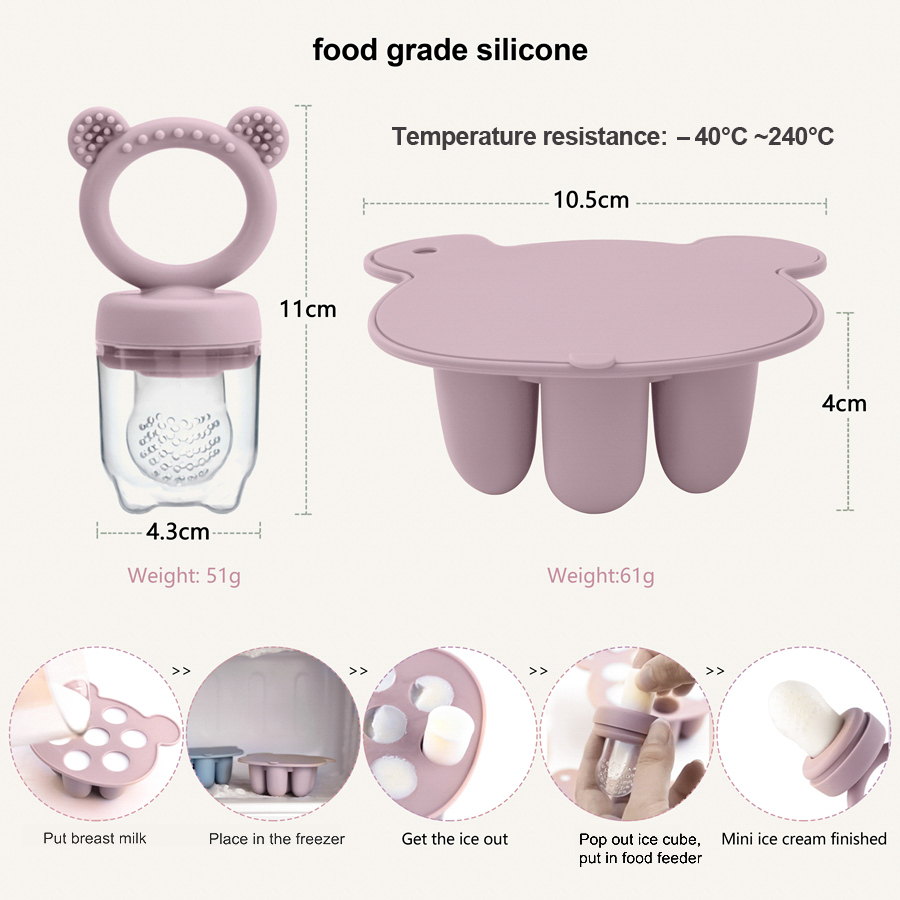 Baby Ice Cream Pops Silicone M - Baby Food Category ulasan dan harga