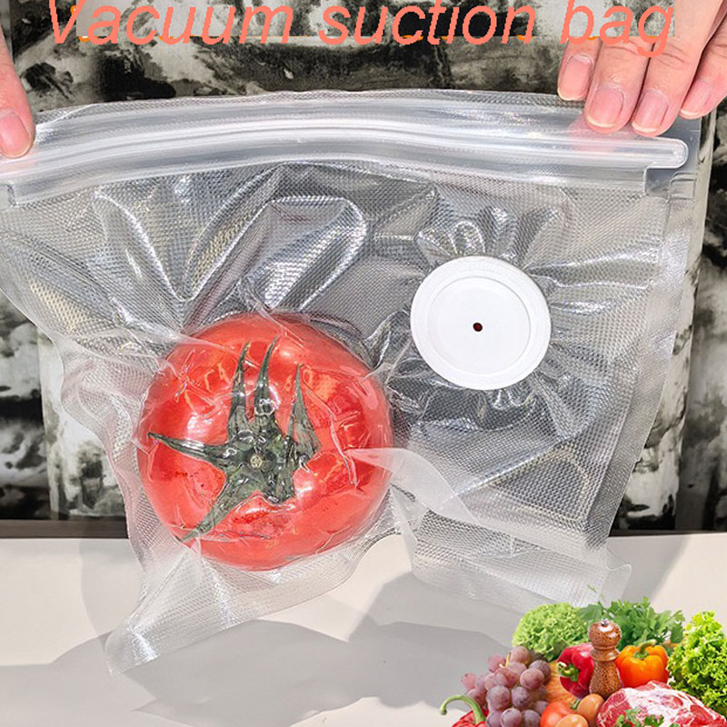 New Reusable Air Vacuum Storag - Food Pouch Reusable ulasan dan harga