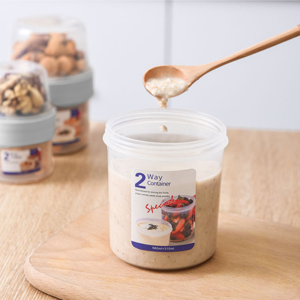 Double Layer Leakproof Food Ca - Baby Food Jars ulasan dan harga