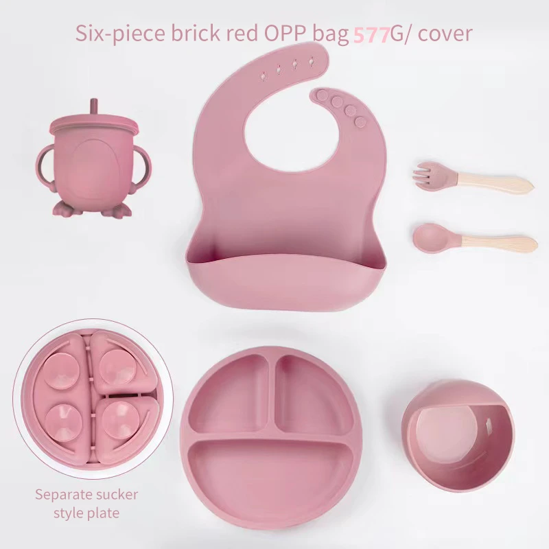 6 PCS Baby Meal Set Silicone S - Baby Food Diary ulasan dan harga